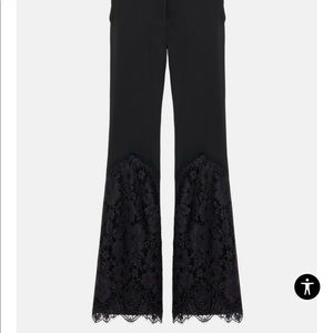 Zara Limited Edition Black Lace Pants NWT